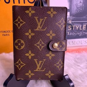 agenda PM/small ring agenda with 2 LV emblem, SP1058